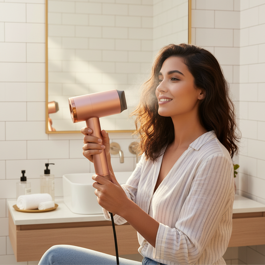 SenCiciMen sèche-cheveux professionnel sèche-cheveux à ions négatifs sèche-cheveux sans feuilles à séchage rapide Salon maison température constante soins des cheveux