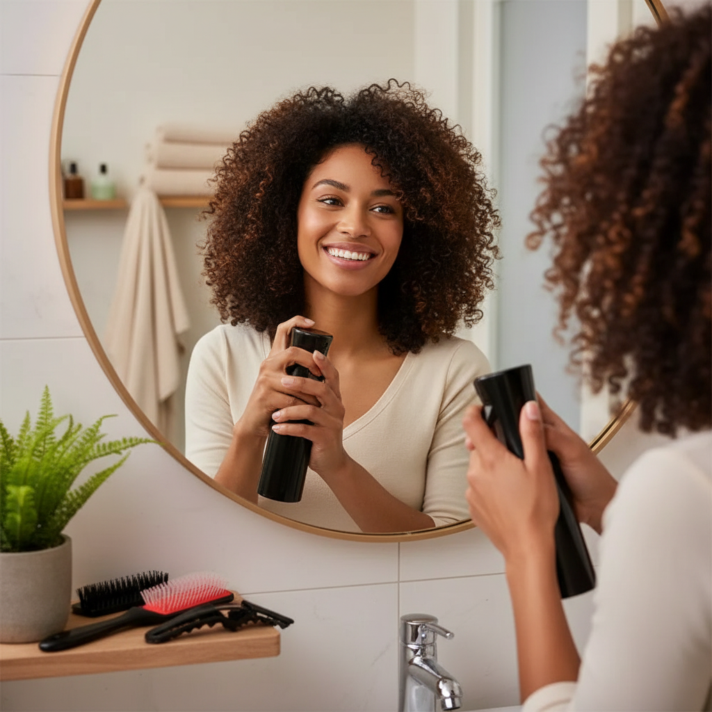 11pcs Hair Care Kit for Wet Dry Curly Hair - Curl Enhancing Unscented Styling Tools Set with Mist Bottle, Hair Brush, Wide Tooth