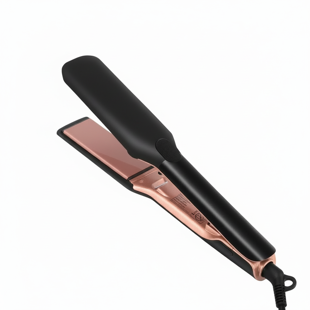 500F Hair Straightener High Temperature Flat Irons Wide Plate Plasma Ions for Keratin Treatment Frizzy Hair Recovers Damaged