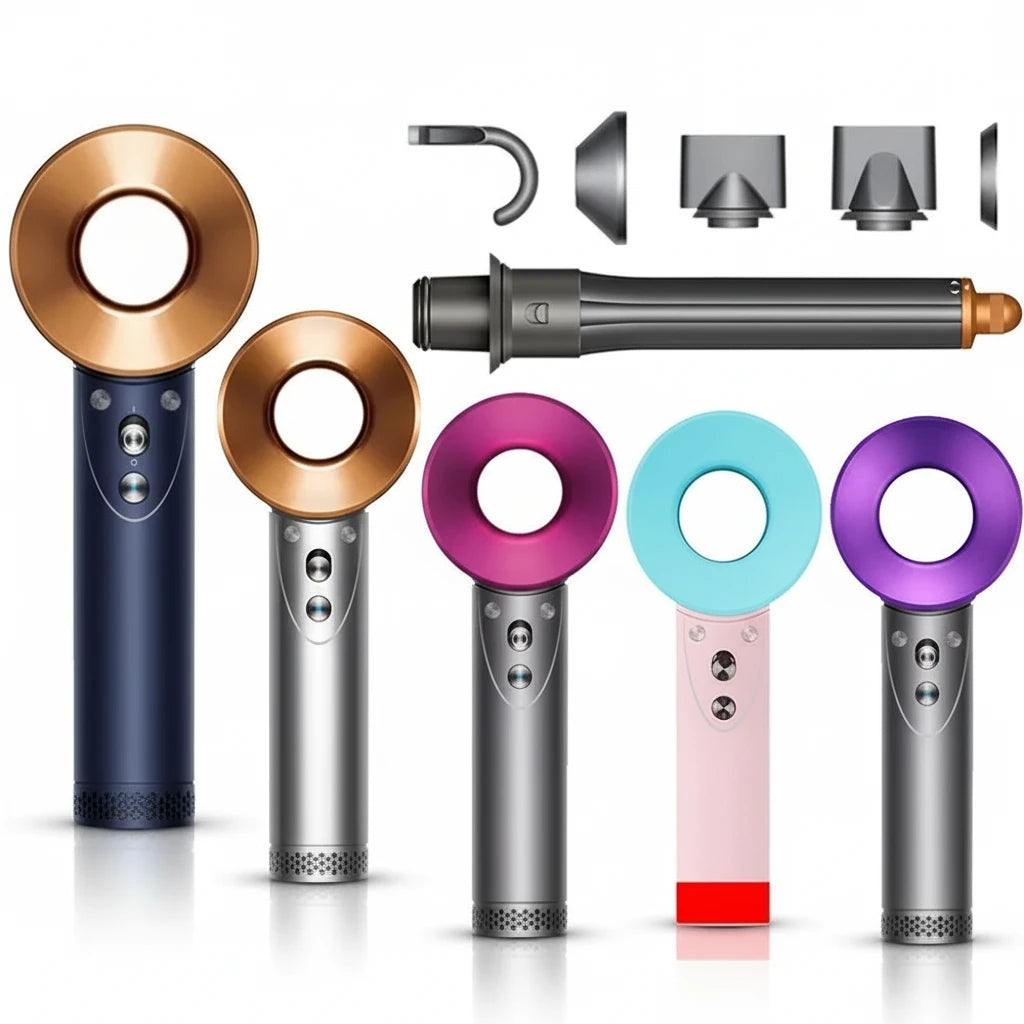 SenCiciMen sèche-cheveux professionnel sèche-cheveux à ions négatifs sèche-cheveux sans feuilles à séchage rapide Salon maison température constante soins des cheveux