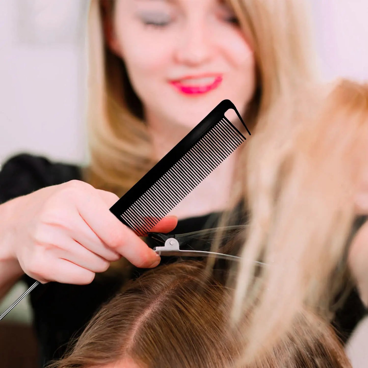 11pcs Hair Care Kit for Wet Dry Curly Hair - Curl Enhancing Unscented Styling Tools Set with Mist Bottle, Hair Brush, Wide Tooth