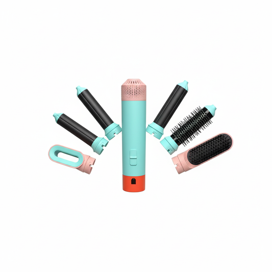 5 en 1 Multi Styler nouveau Design sèche-cheveux pour cheveux 5 en 1 styler avec baril de friser brosse à Air chaud outil de coiffure MultiStyler